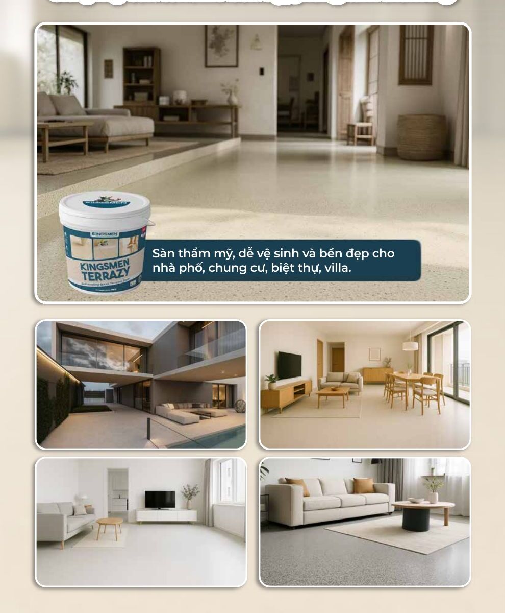 Không gian sống với Kingsmen Terrazy